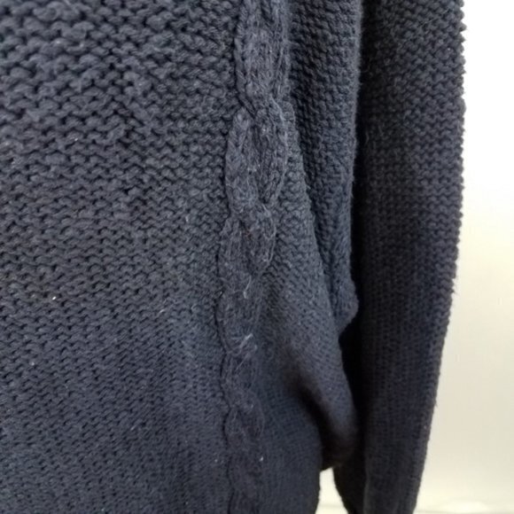 Diane Von Furstenberg Sweater‎ 1X Plus Blue V-neck - Picture 2 of 8